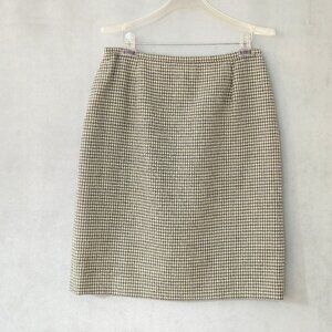 Vintage Rena Rowan for Saville | Houndstooth Pencil Skirt | Size 14